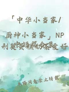 「中华小当家/厨神小当家」NP中短篇合集